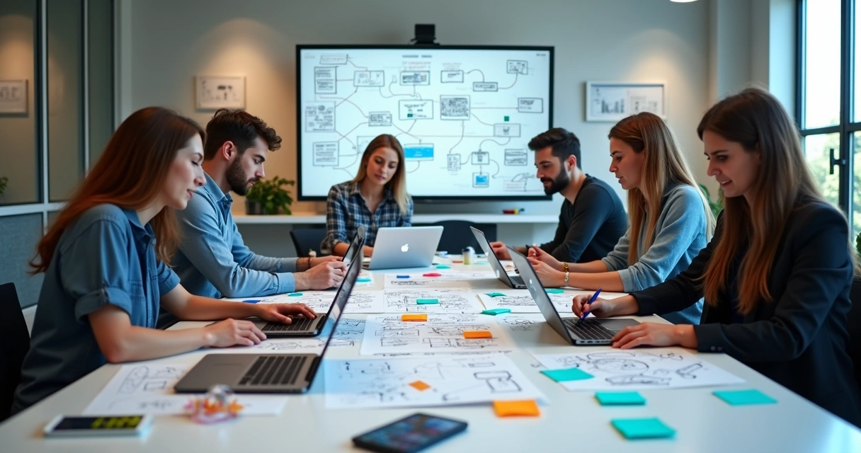 Imagem de capa do post 7 estratégias para integrar UX, UI e Engenharia sem erros comuns