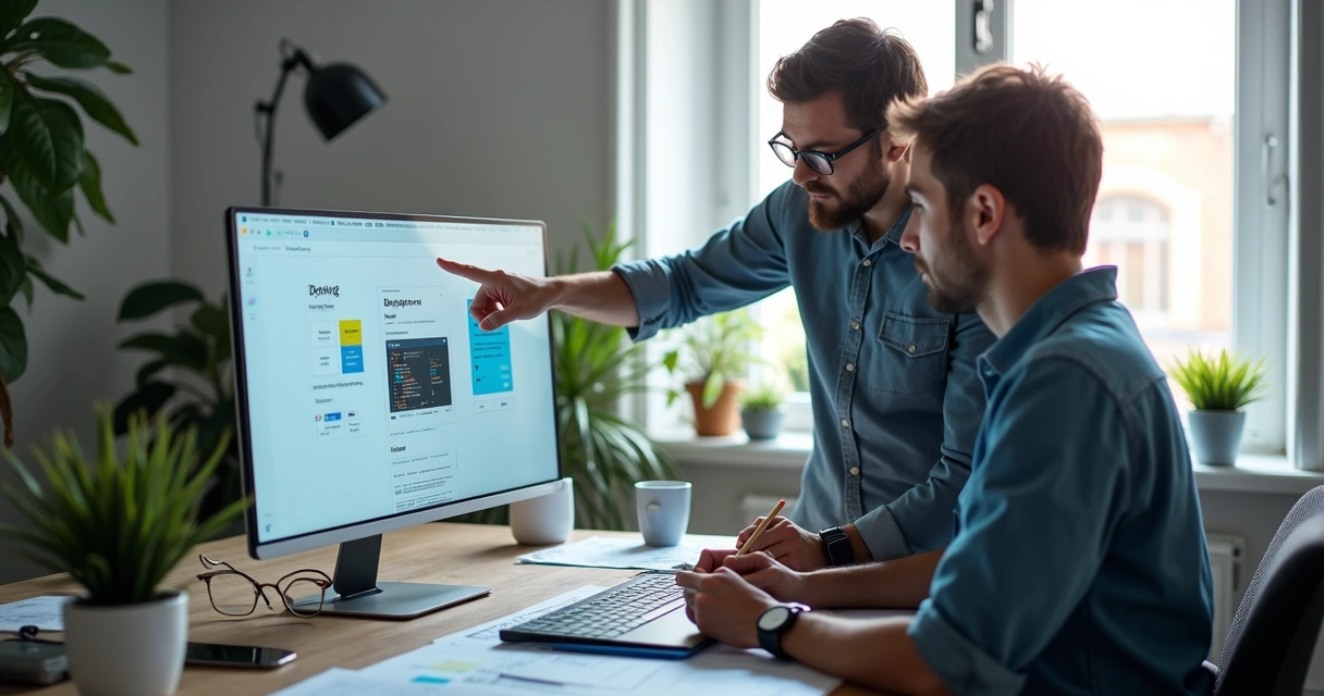 Imagem de capa do post 8 dicas práticas para melhorar o handoff entre design e dev