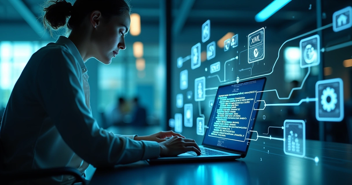 Imagem de capa do post Gestão XML: Guia Simples Para Automatizar Processos em 2025